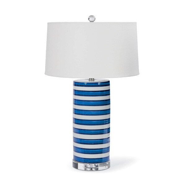 Table Lamps Regina Andrew Striped Ceramic Column Table Lamp