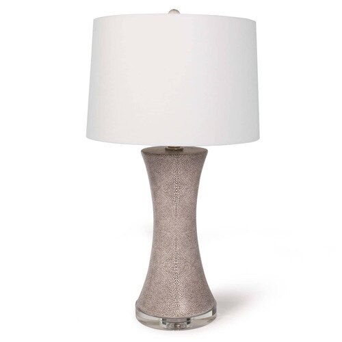Clara Ceramic Shagreen Table Lamp Regina Andrew
