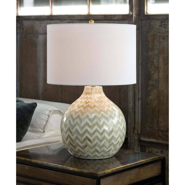 Chevron Bone Table Lamp Regina Andrew