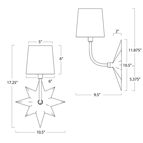 Etoile Sconce | Regina Andrew Detroit