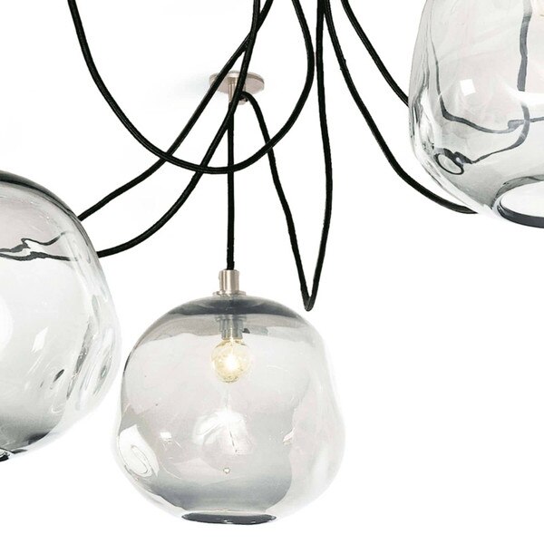 Molten Spider | Regina Andrew Art colorful pendant ceiling lights diy spider chandelier hanging lamp silicone.