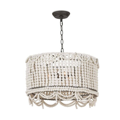 Malibu Drum Pendant Regina Andrew Detroit Malibu Drum Pendant Regina Andrew Detroit, Regina Andrew Summer Glass Bead Chandelier