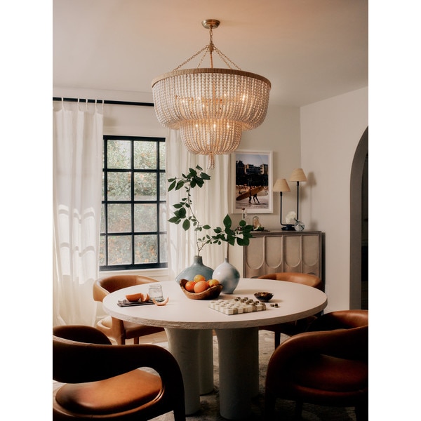 Cameron Chandelier (White) | Regina Andrew Detroit
