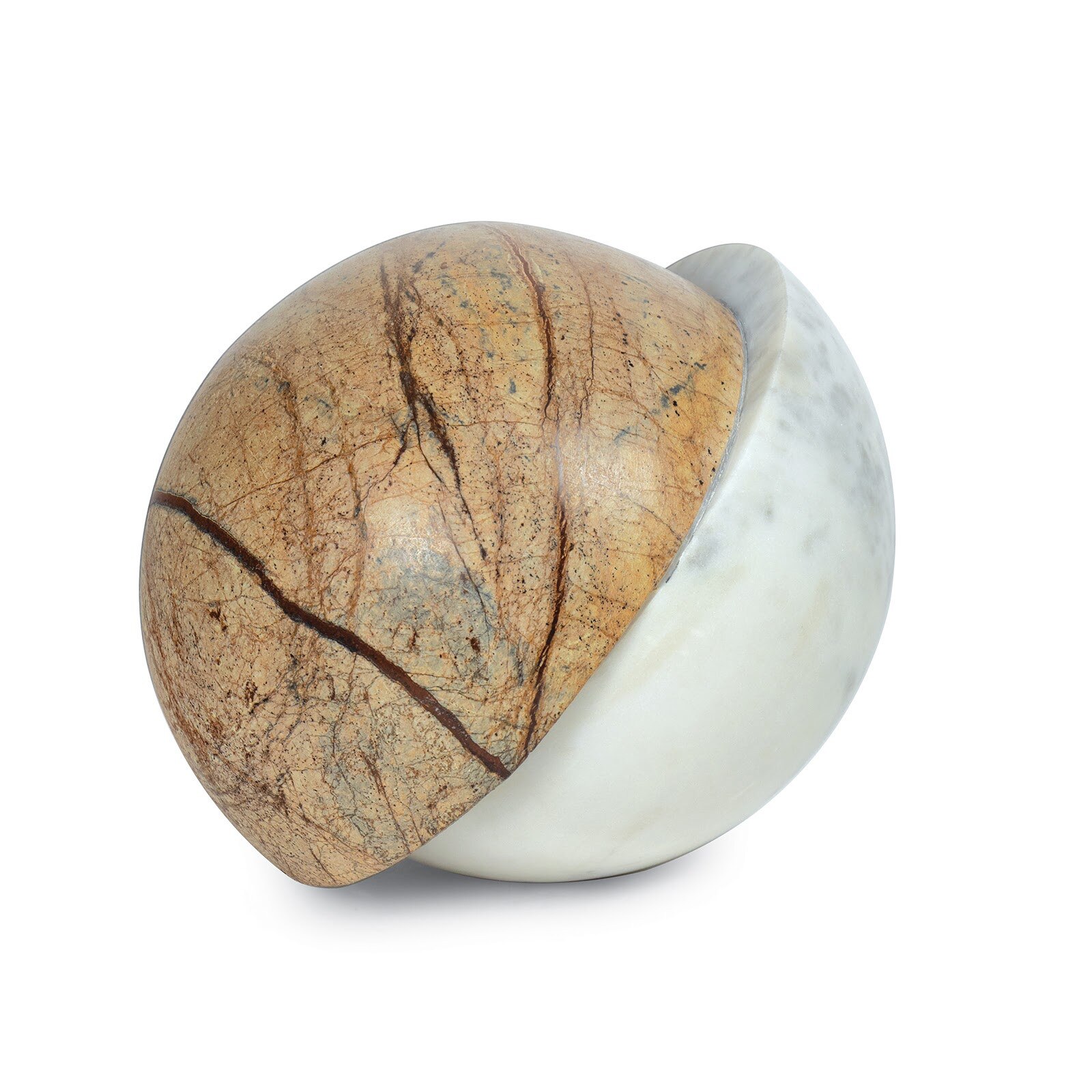 Flint Marble Sphere